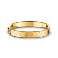 18K Louis Vuitton Nanogram Cuff Bracelet