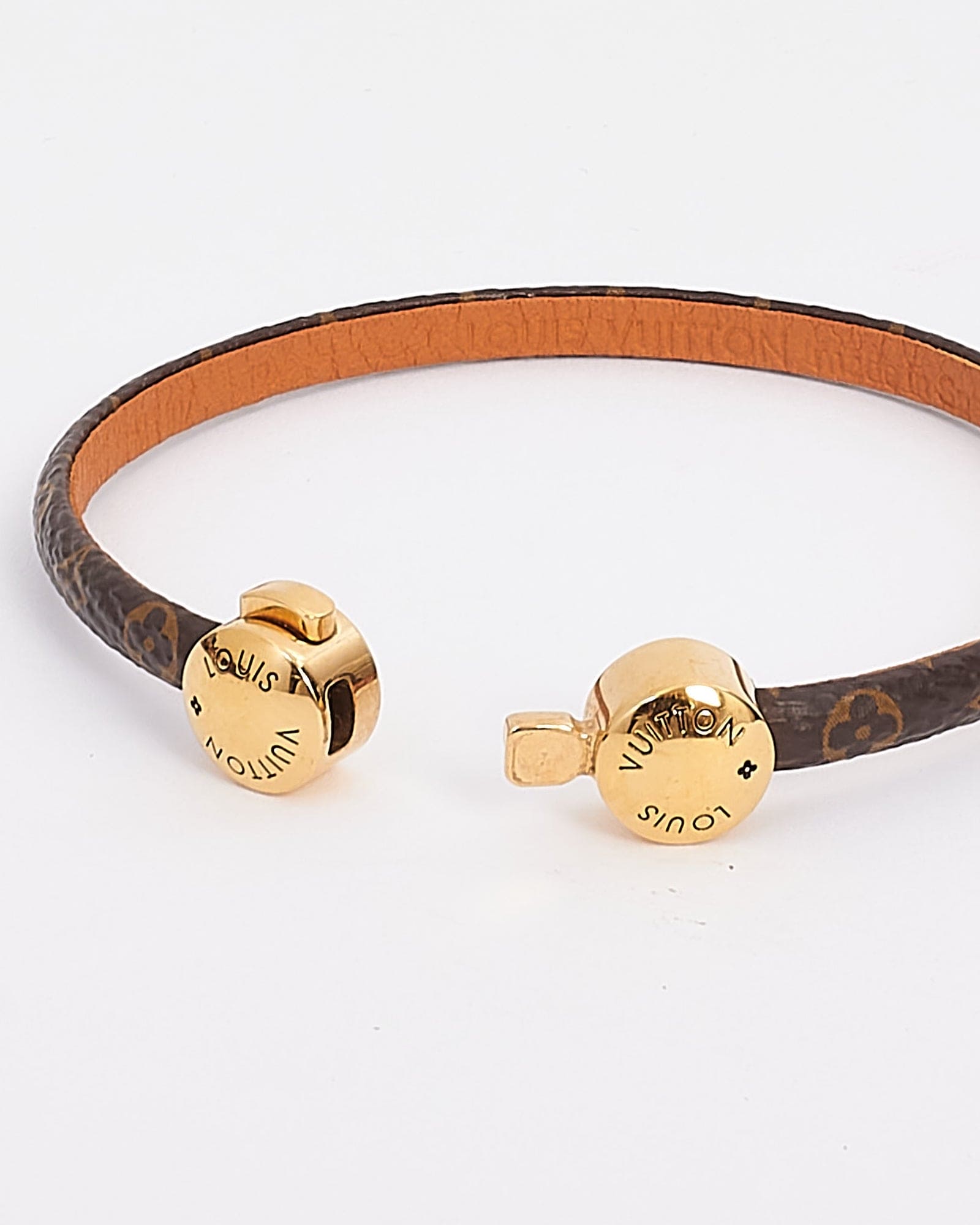18K Louis Vuitton Historic Mini Monogram Bracelet