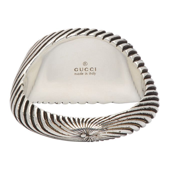 Double Gucci Marmont Pinky Ring