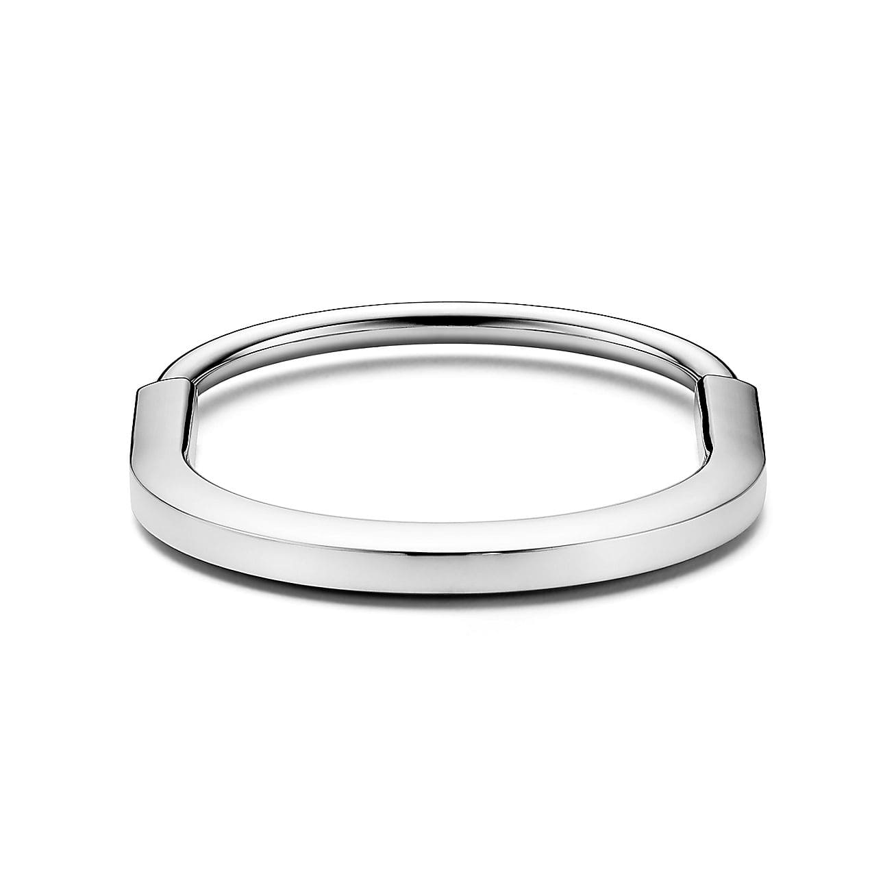 18K Tiffany Lock Bangle Bracelet