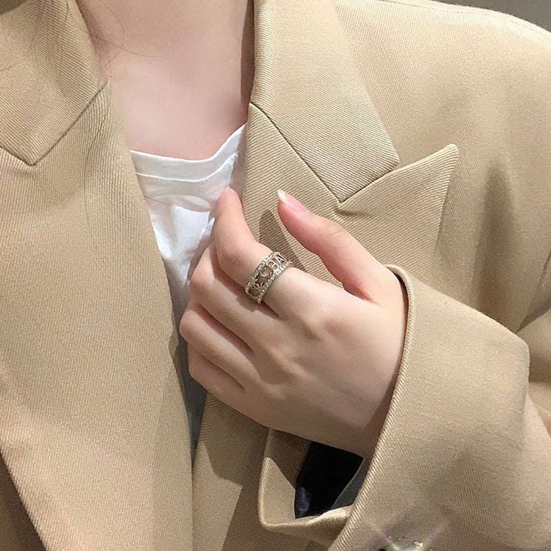 18K  Chanel Diamond Ring