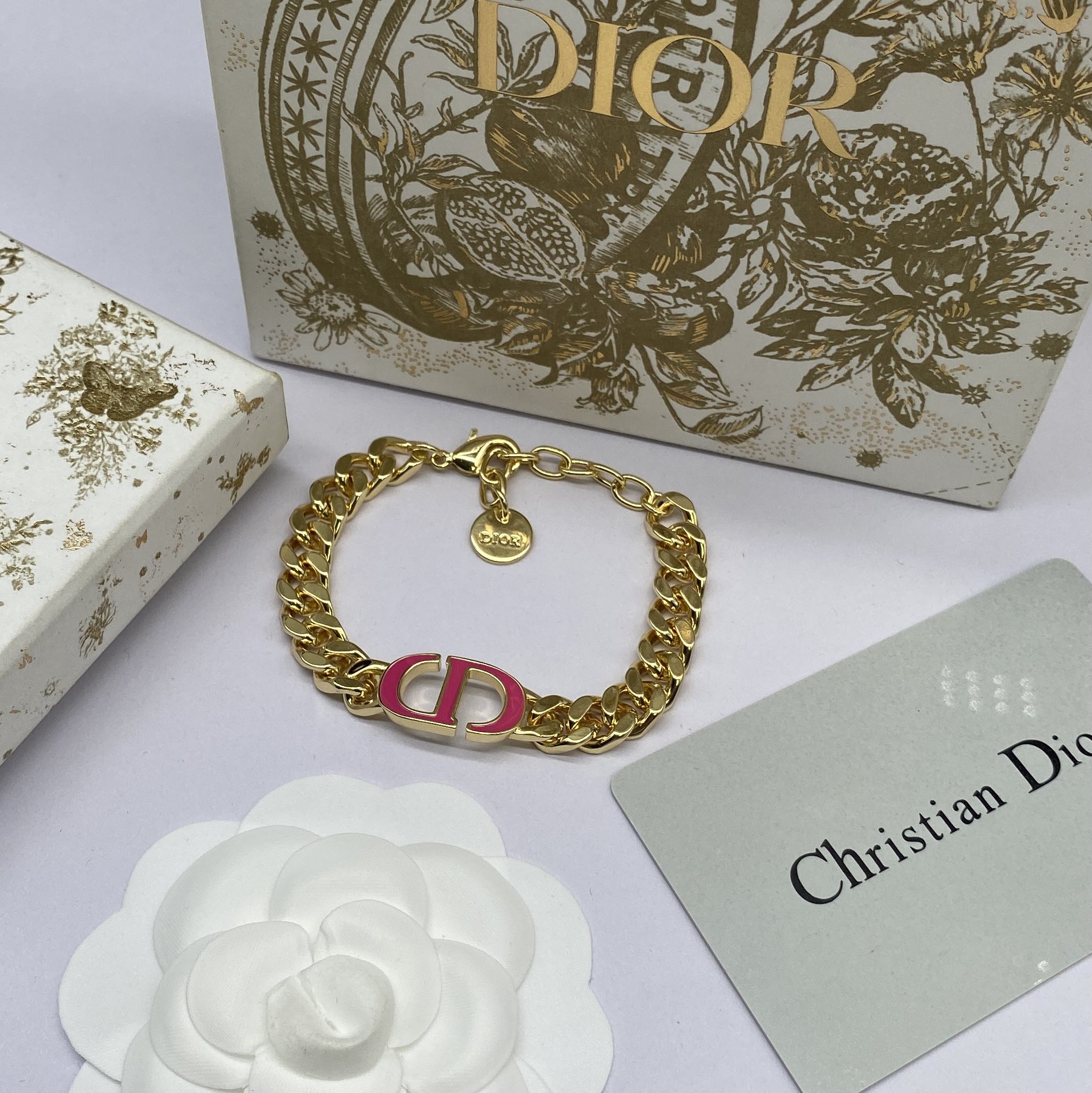 18K Dior 30 Montaigne Pink Bracelet