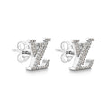 18K Louis Vuitton Iconic Diamond Earrings
