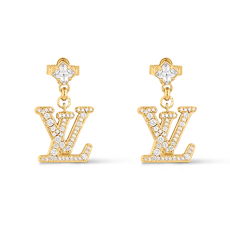 18K Louis Vuitton Lady Earrings