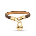 18K Louis Vuitton Crazy In Lock Charm Bracelet