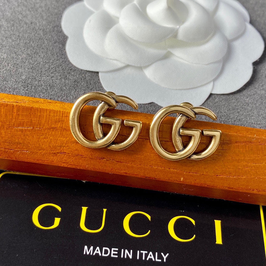 18K Double Gucci Earrings