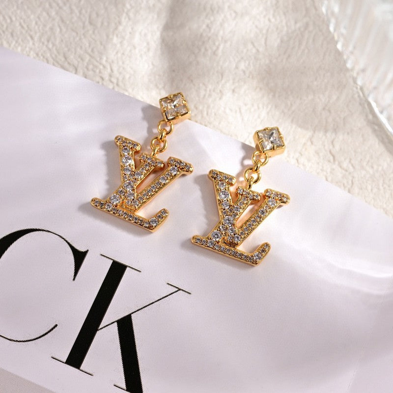 18K Louis Vuitton Lady Earrings