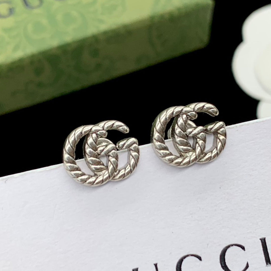 18K Double Gucci Earrings