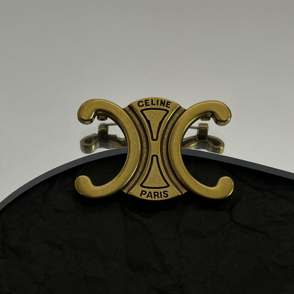 18K Celine Vintage Brooch