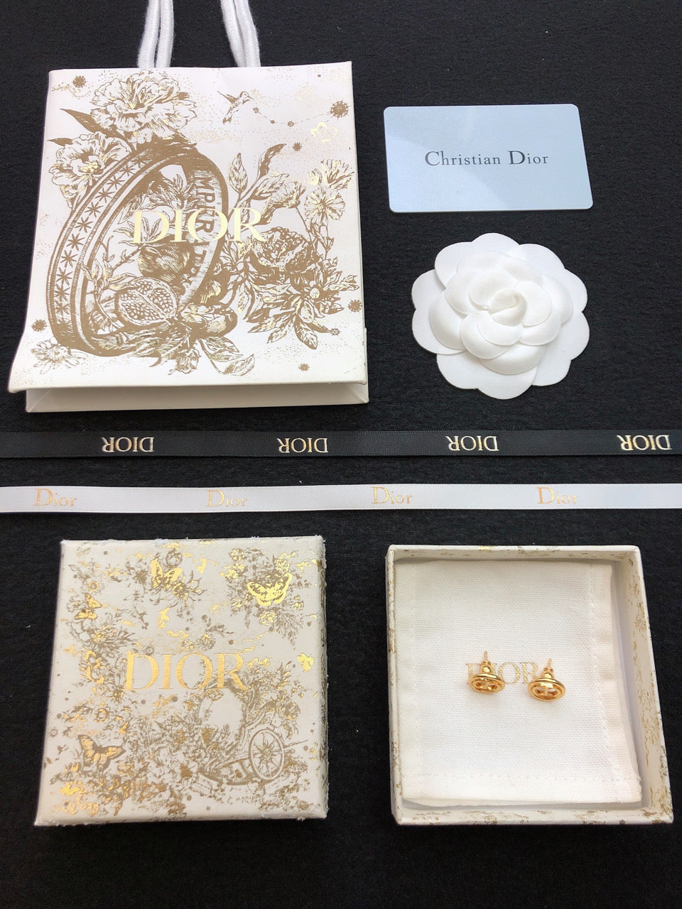 18K Dior 30 Montaigne Earrings