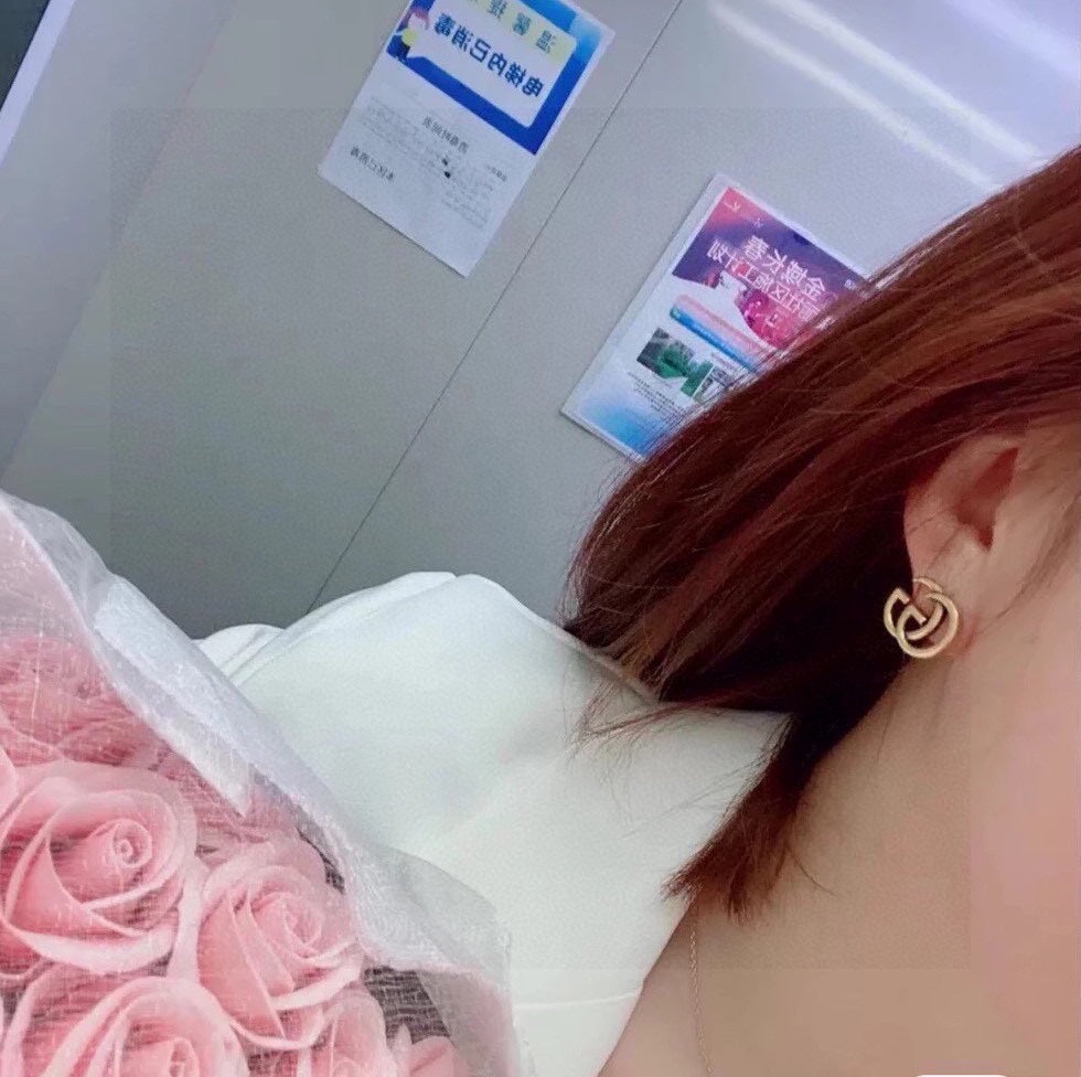18K Double Gucci Earrings