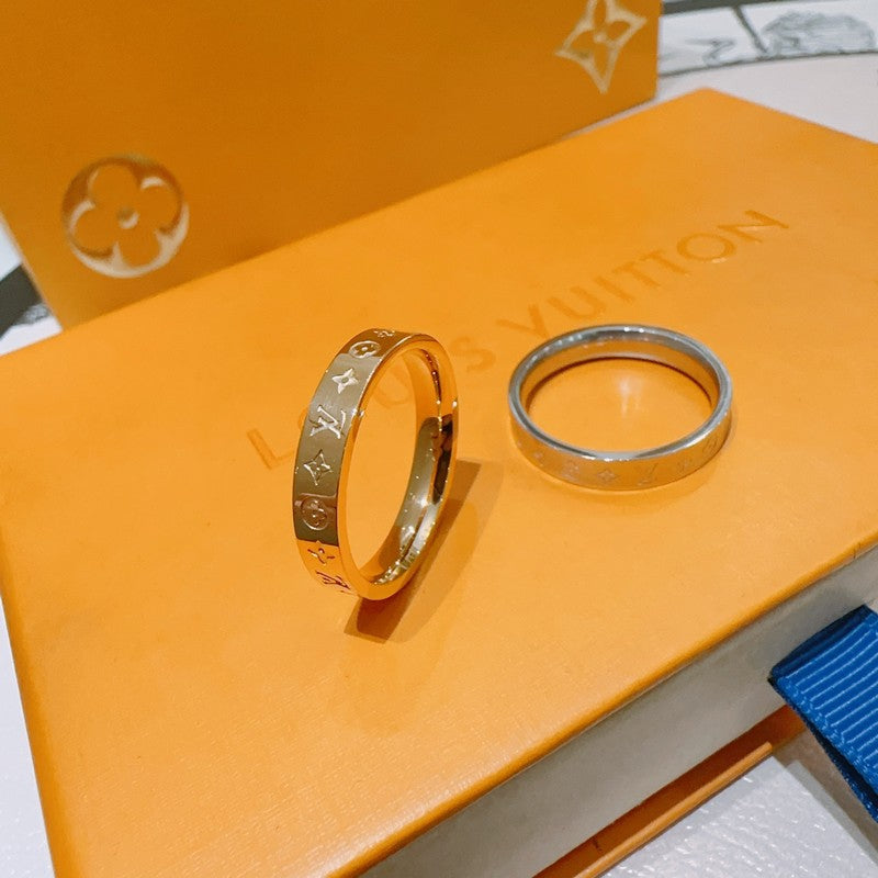 18K Louis Vuitton Instinct Set of Two Gold Rings