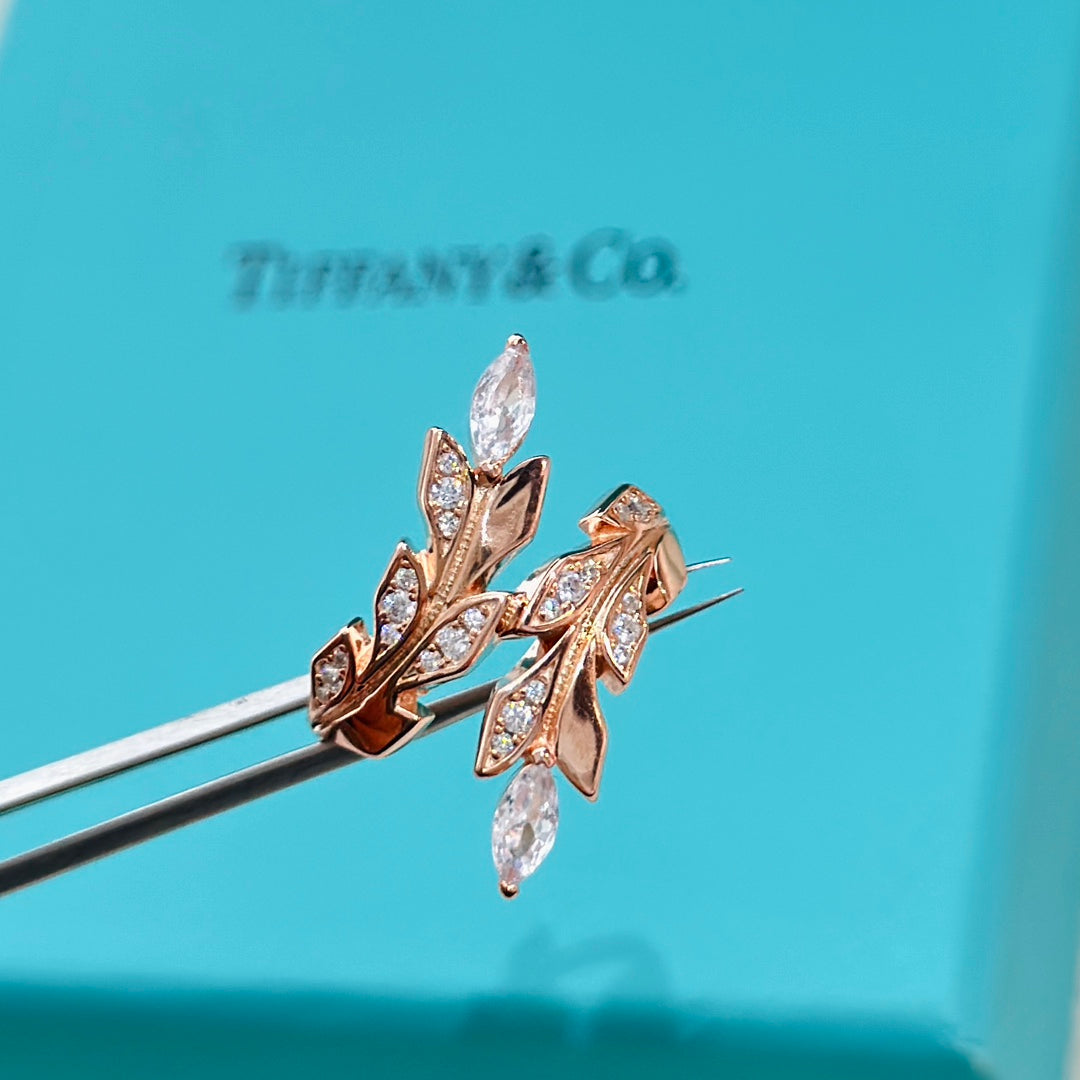 18K Tiffany Victoria Vine Bypass Ring
